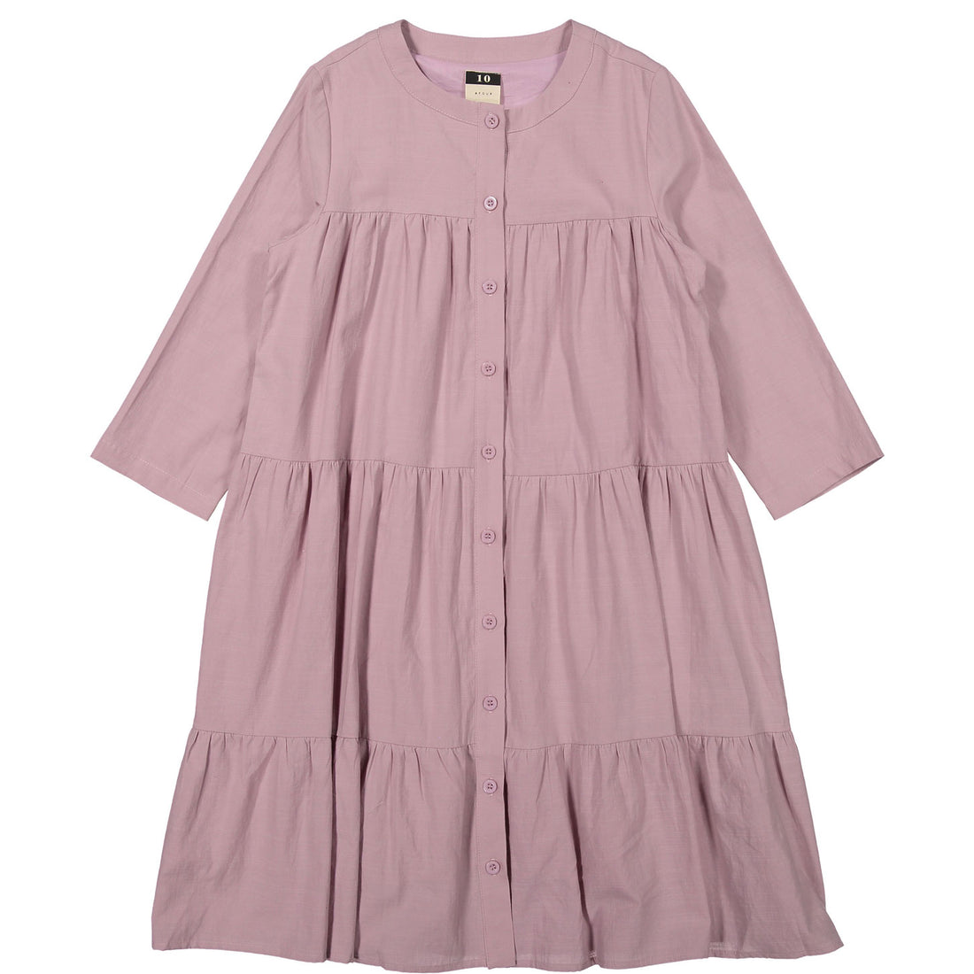 A4 Mauve Tiered Dress