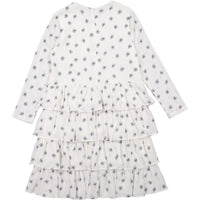 Ava and Lu Flower Print Crepe Layered Dress
