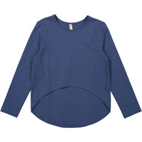 Ava and Lu Blue Cropped Tee