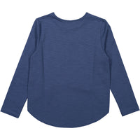 Ava and Lu Blue Cropped Tee