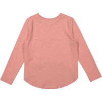 Ava and Lu Pink Cropped Tee