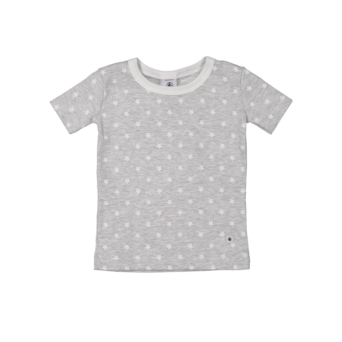Petit Bateau Grey Star Print Short PJs