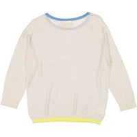 Maan Ecru Roxy Knit Top
