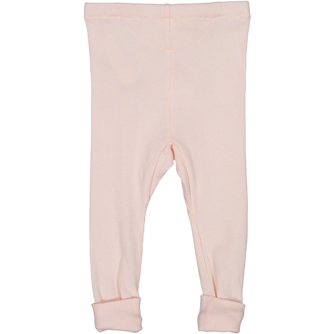 Flora and Henri Pink Rib Baby Leggings