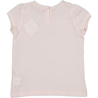 Bonpoint Pink Metallic Cherry Baby Tee