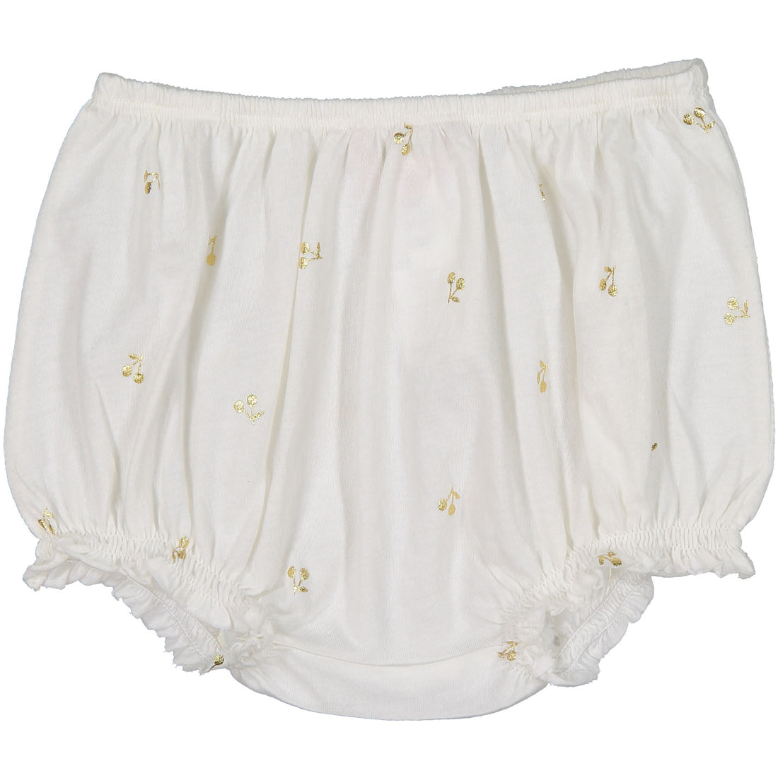 Bonpoint Cream Dot Bloomer Set