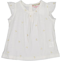 Bonpoint Cream Dot Bloomer Set