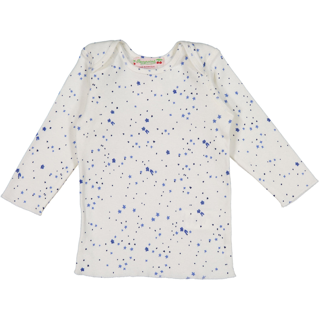Bonpoint Cream Blue Stars Legging Set
