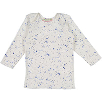 Bonpoint Cream Blue Stars Legging Set
