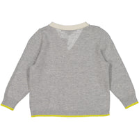 Bonpoint Grey Baby B Cardigan