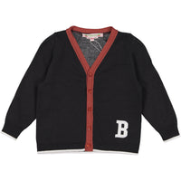 Bonpoint Licorice Baby B Cardigan