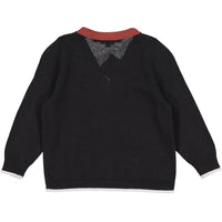 Bonpoint Licorice Baby B Cardigan