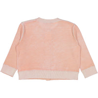 Bonpoint Rose Tie Dye Cardigan