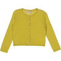 Bonpoint Mustard Cardigan