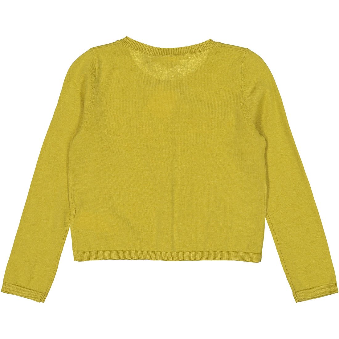 Bonpoint Mustard Cardigan
