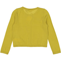 Bonpoint Mustard Cardigan