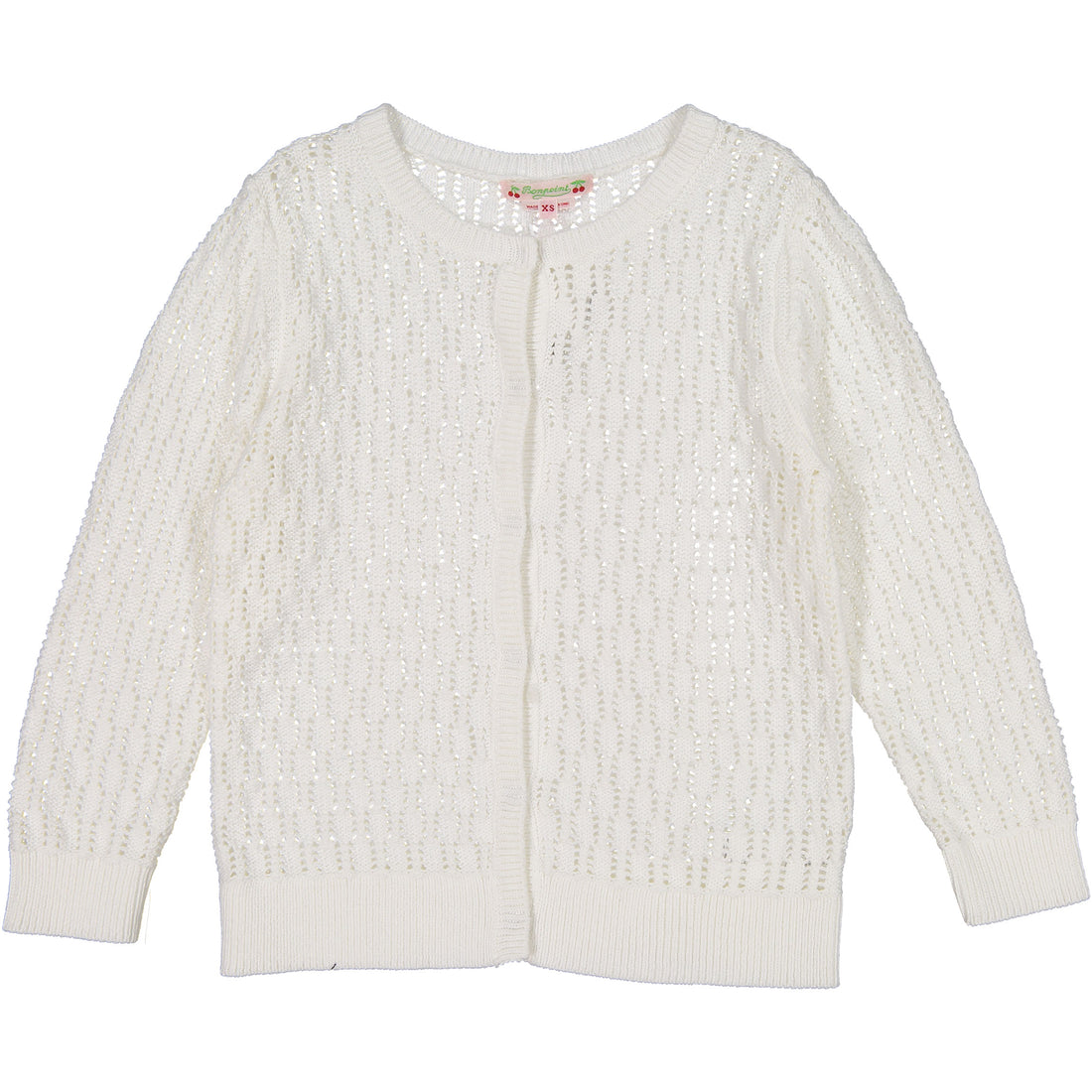 Bonpoint Ecru YAM Cardigan