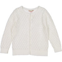 Bonpoint Ecru YAM Cardigan