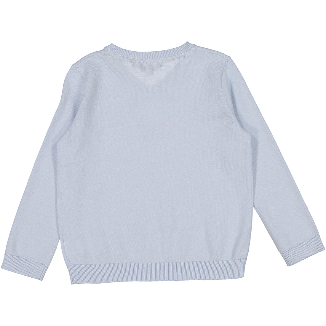 Bonpoint Light Blue V-neck Sweater