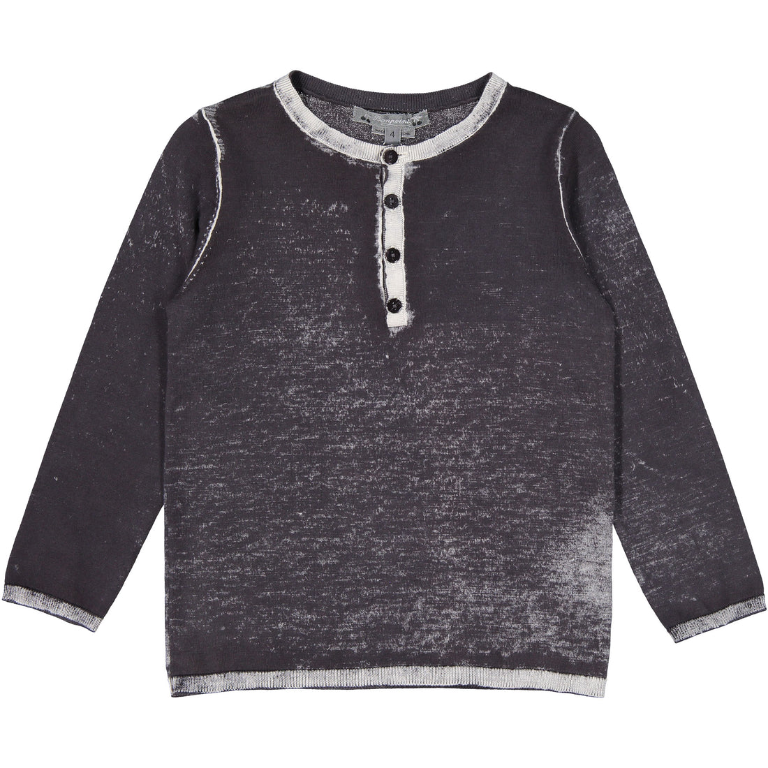 Bonpoint Black Washed Henley