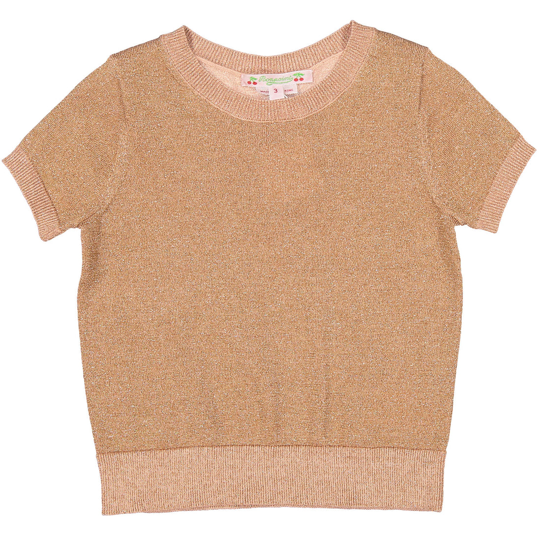 Bonpoint Bronze Lurex Sweater