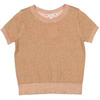 Bonpoint Bronze Lurex Sweater