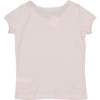 Bonpoint Pink Metallic Cherry Tee