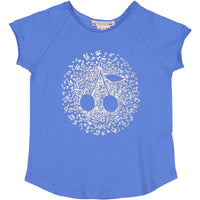 Bonpoint Blue Cherry Circle Tee