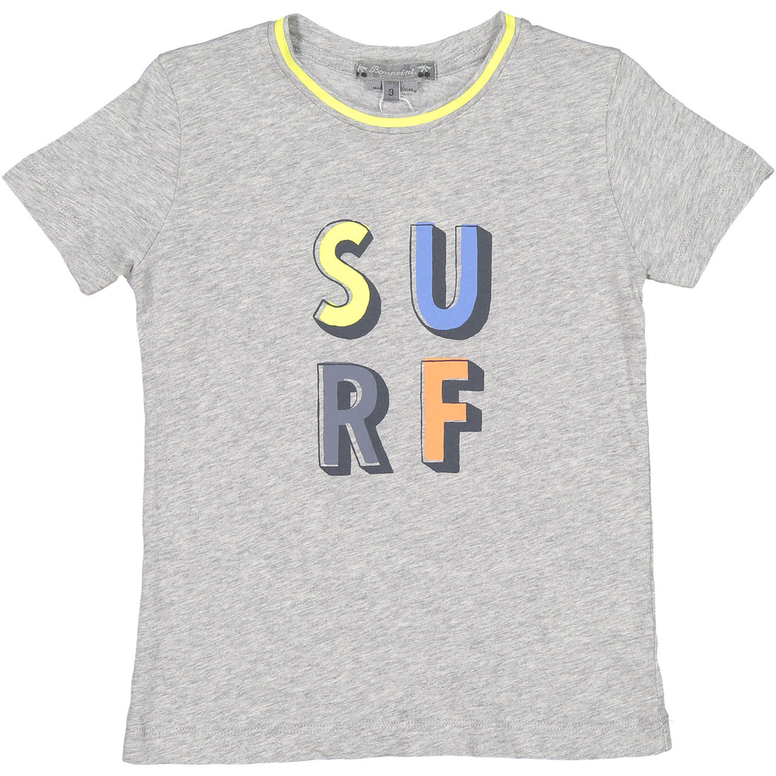 Bonpoint Grey SURF Tee