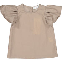 Coco Blanc Mauve Two Piece Ruffle Set