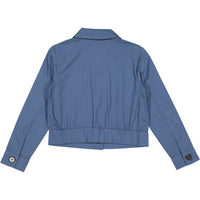 Coco Blanc Dark Chambray Military Jacket