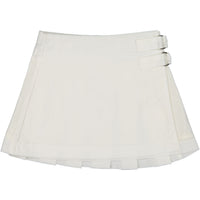 Coco Blanc White Kilt Skirt