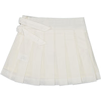 Coco Blanc White Kilt Skirt