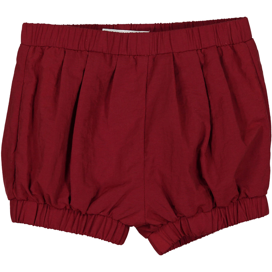 Coco Blanc Deep Red Two Piece Ruffle Set