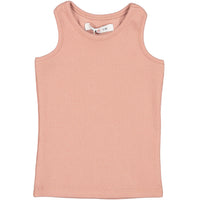 Coco Blanc Blush Pink Ribbed Tank