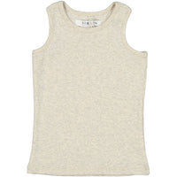 Coco Blanc Oatmeal Ribbed Tank