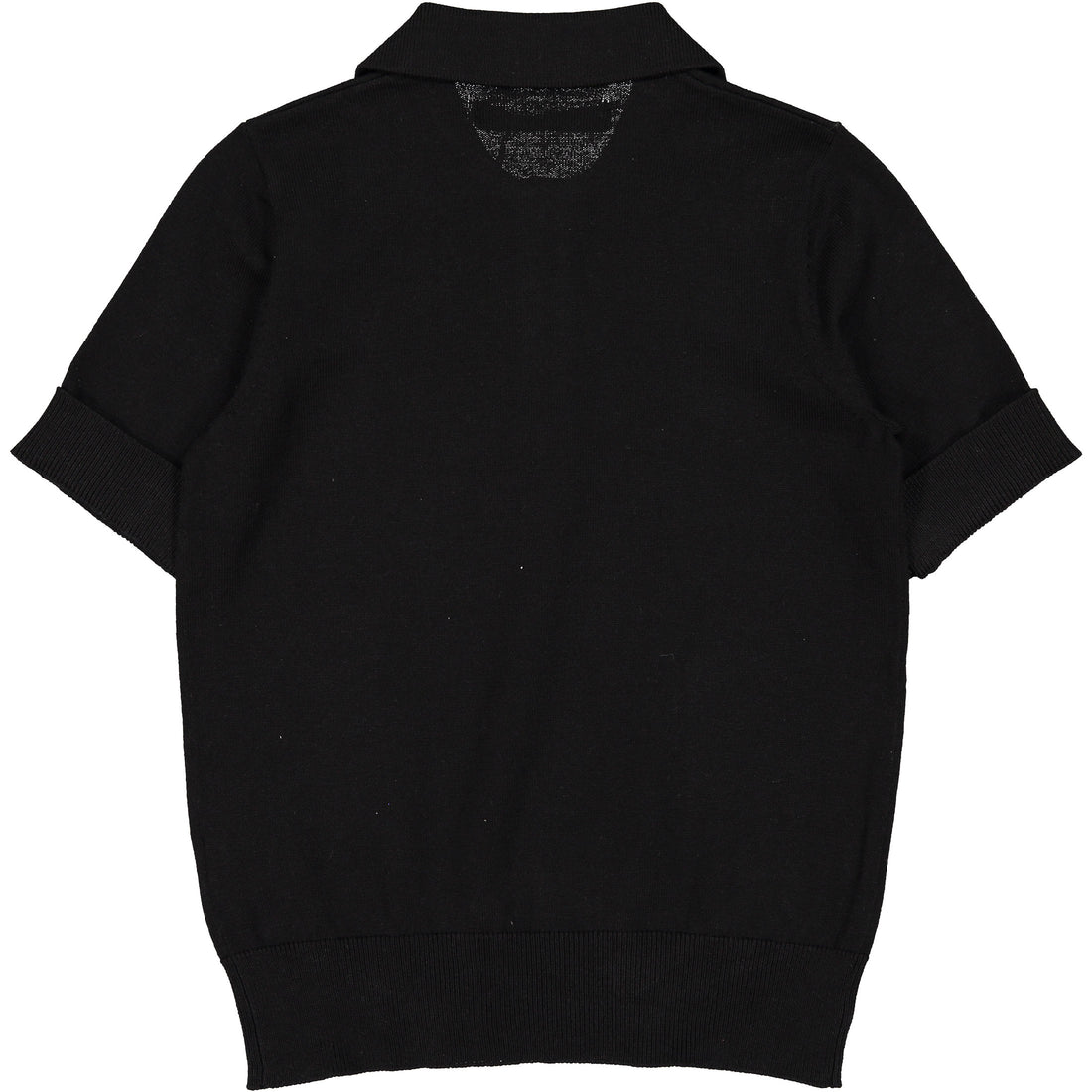Coco Blanc Black Polo Sweater