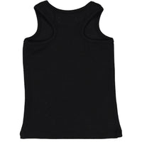 Coco Blanc Black Ribbed Tank