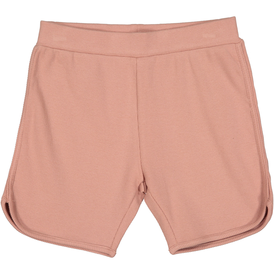 Coco Blanc Blush Pink Ribbed Shorts