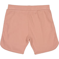 Coco Blanc Blush Pink Ribbed Shorts