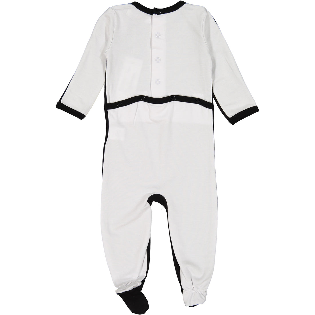 Coco Blanc Black/White Colorblock Romper