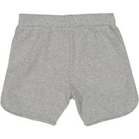Coco Blanc Heather Grey Ribbed Shorts