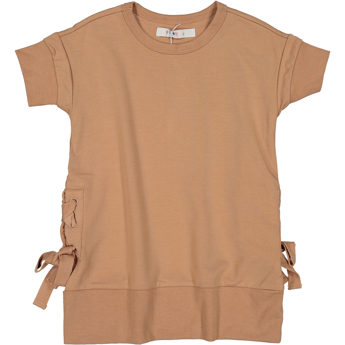 Coco Blanc Salmon Pink Short Sleeve Weekday Dress