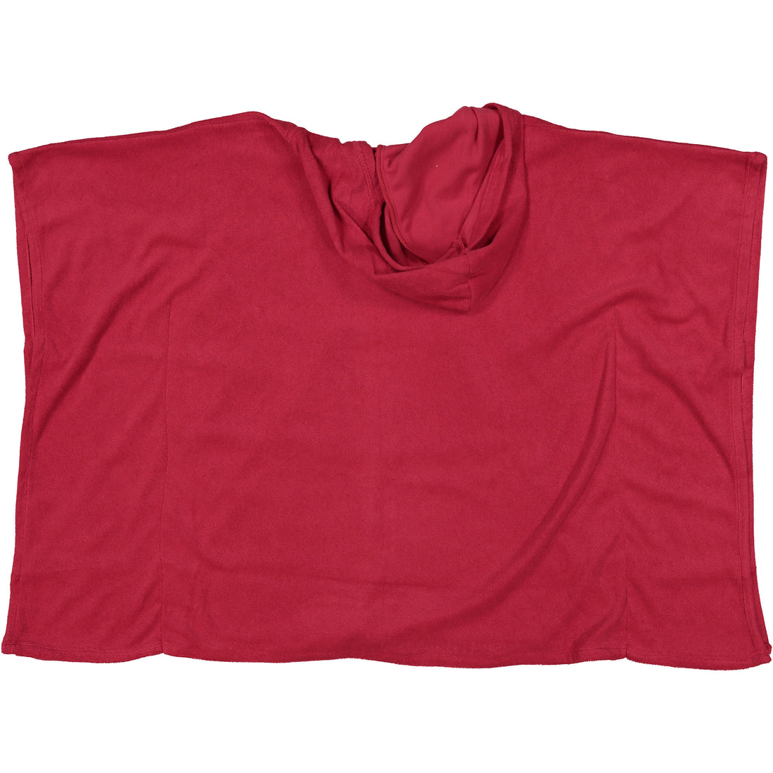 Coco Blanc Red/Mauve Terry Swim Poncho