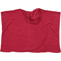 Coco Blanc Red/Mauve Terry Swim Poncho