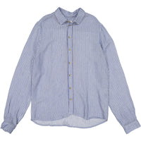 Morley Blue Stripe Button Down
