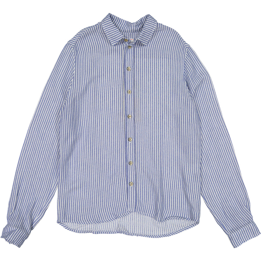 Morley Blue Stripe Button Down