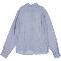 Morley Blue Stripe Button Down
