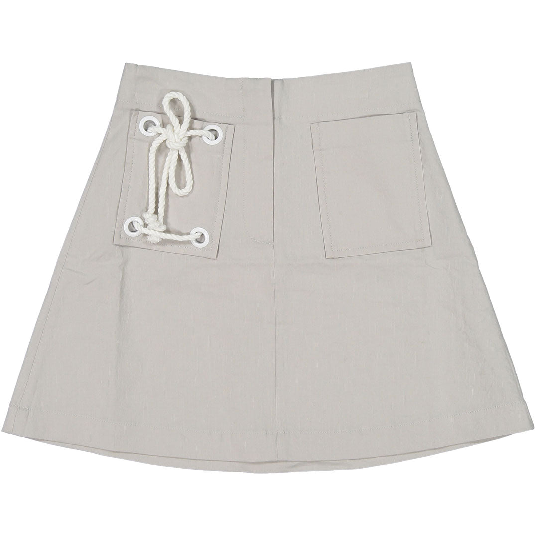 Once Clay A-line Tie Skirt