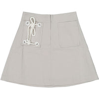 Once Clay A-line Tie Skirt
